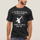 Suche nach kreuzbogen tshirts Bogenschießen