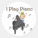 Suche nach klavierspieler aufkleber Musikalisch