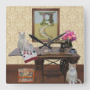 Suche nach katze wanduhren Für sie