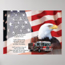 Suche nach feuerwehrmannes poster Flagge