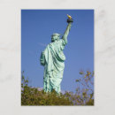 Suche nach freiheit postkarten Statue