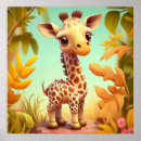 Suche nach niedliche giraffe poster Safari