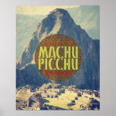 Suche nach südamerika poster Machu picchu