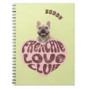 Suche nach französische bulldoggen kleine notizbücher Für sie