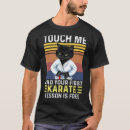 Suche nach karate katze tshirts Schwarz