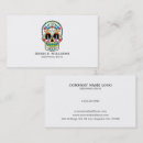 Suche nach zuckerschädel visitenkarten Farbig