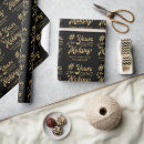 Suche nach 70 jahre geschenkpapier Schwarz und gold