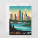 Suche nach winnipeg postkarten Reiseplakat