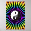Suche nach yin yang symbol poster Schwarz