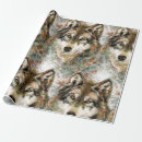 Suche nach wildnis geschenkpapier Wolf