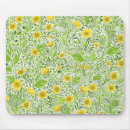 Suche nach weiße wildblumen mousepads Gelb