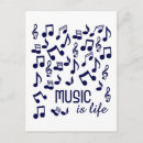 Suche nach musik ist leben postkarten Anmerkungen
