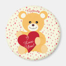 Suche nach niedlicher teddy magnete Valentinstag