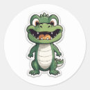 Suche nach krokodil cartoon aufkleber Niedlich