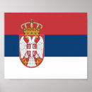 Suche nach serbia poster Flag