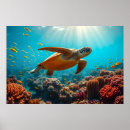 Suche nach kleine fische poster Blau