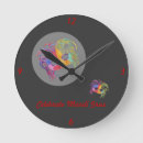 Suche nach masken wanduhren Mardi gras