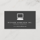 Suche nach computer visitenkarten Modern