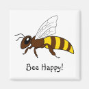 Suche nach bienen cartoon magnete Lustig