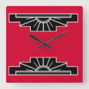 Suche nach black and white wanduhren Classic