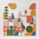 Suche nach abstrakte landschaften puzzle Blau