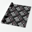 Suche nach 80 geburtstag geschenkpapier Für sie