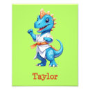 Suche nach blauer dinosaurier poster Orange