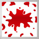 Suche nach farbspritzen poster Rot