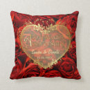 Suche nach rote rosen kissen Paar