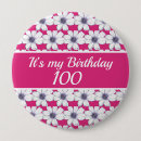 Suche nach blumenmuster buttons Geburtstag