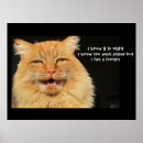 Suche nach hungrig poster Katze