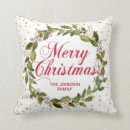 Suche nach rote beeren kissen Weihnachten