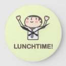 Suche nach mittagessen wanduhren Büro