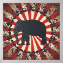 Suche nach vintager elefant poster Tier