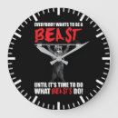 Suche nach ein tier wanduhren Motivierend