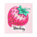 Suche nach erdbeeren notizblock Frucht