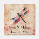 Suche nach orange hochzeit magnete Aquarell