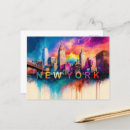 Suche nach skyline new york postkarten Reisepostkarte