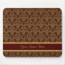 Suche nach und brauner damast mousepads Muster