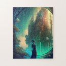 Suche nach zukunft puzzle Stadt