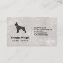 Suche nach schwarzer hund visitenkarten Hundetraining