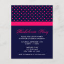 Suche nach polka dot bridal shower einladungen Niedlich