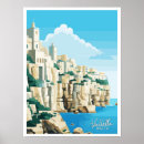 Suche nach malta reise poster Vintag