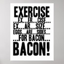 Suche nach übungen poster Bacon