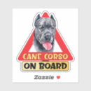 Suche nach cane corso aufkleber Rohrkorsobesitzer