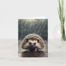 Suche nach igel kleine grußkarten Regen