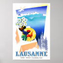 Suche nach lausanne poster Vintag