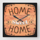 Suche nach home sweet home wanduhren Housewarming