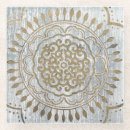 Suche nach mandala untersetzer Gold