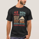 Suche nach 42 geburtstag tshirts Jubiläum